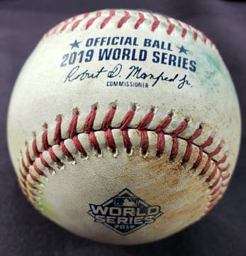 Soto's Double Among World Series Items Already Up for Bid