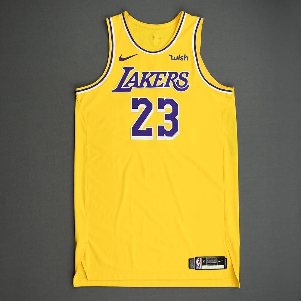 LeBron's Opening Night Jersey at Auction