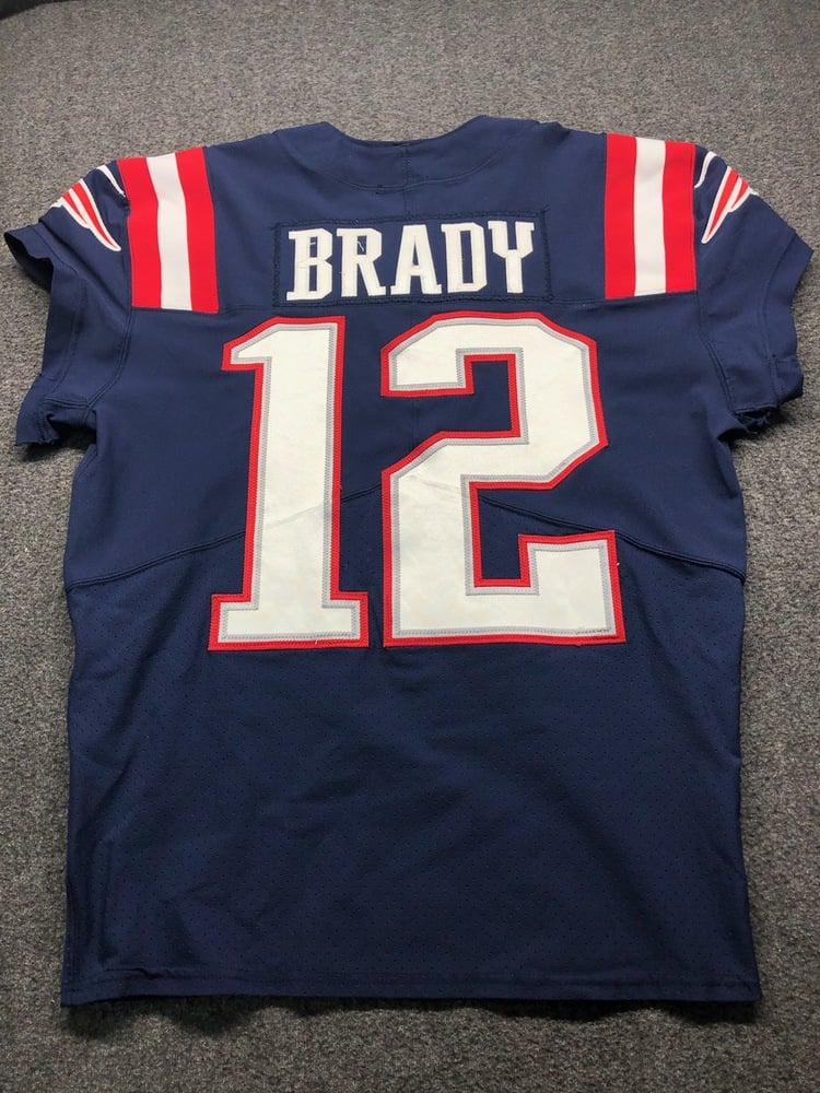 Brady Jersey Up for Bids at NFL Auctions