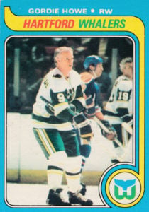 GORDIE HOWE  Hartford Whalers 1979 Home CCM Throwback NHL Hockey