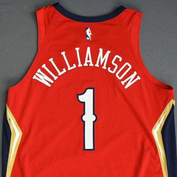 nba zion williamson jersey