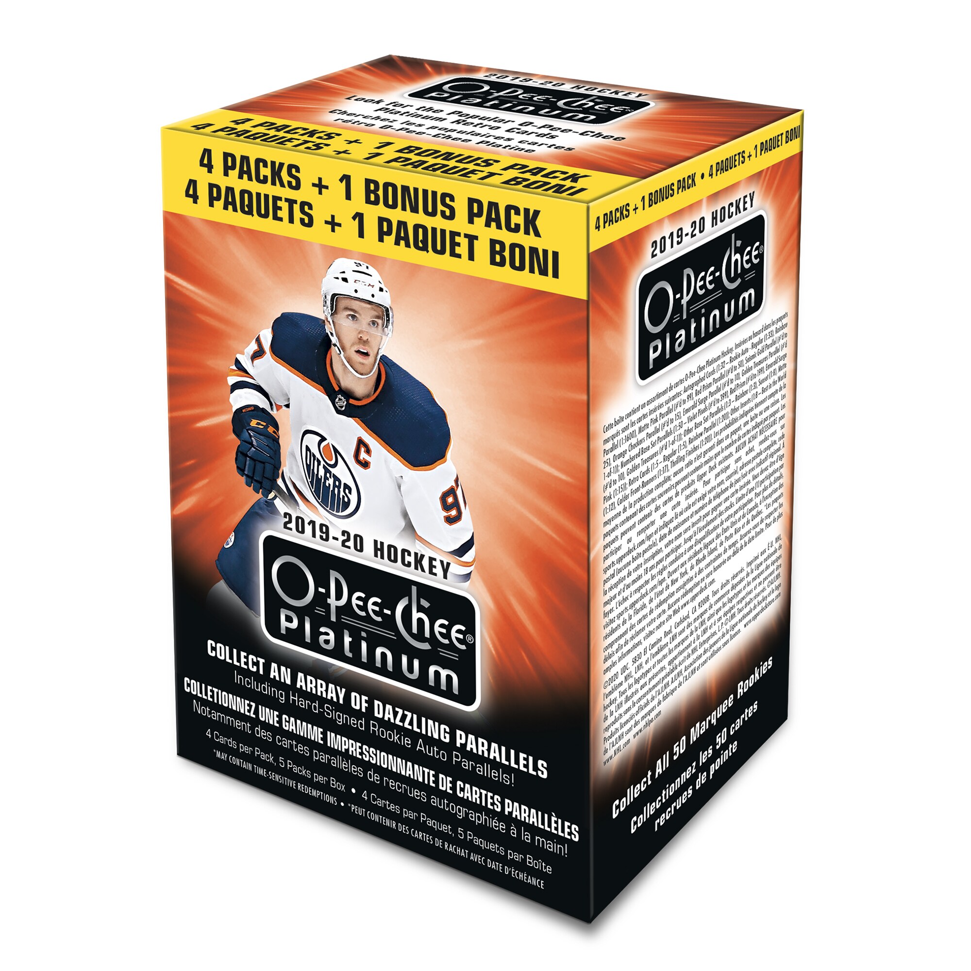 2019-20 OPC Platinum Hockey Preview, Checklist