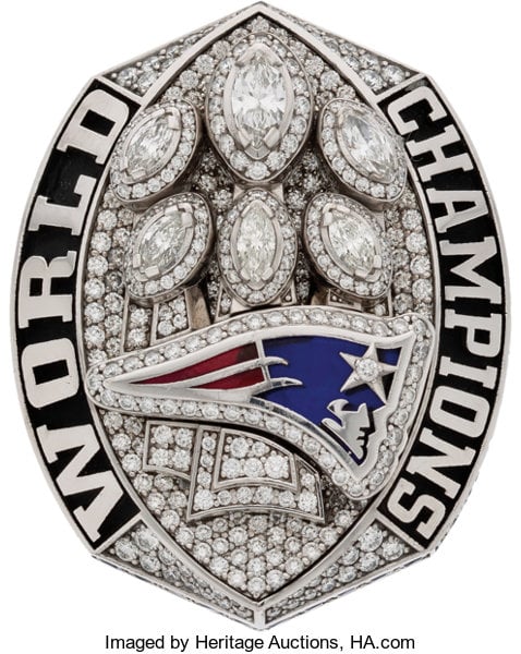 Josh Gordon's Patriots Super Bowl Ring Consigned to Auction