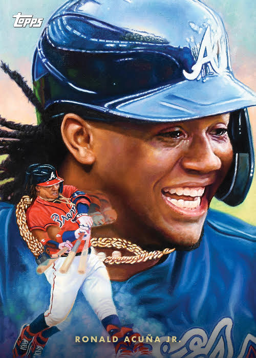 大谷 トラウト Topps Paul Jennis Art Inside Paul Jennis' Artwork Returns in 2021 Topps Game Within the Game