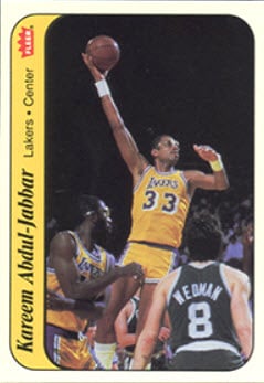 1985 Star Kareem Abdul-Jabbar Basketball Cards: Value, Trading