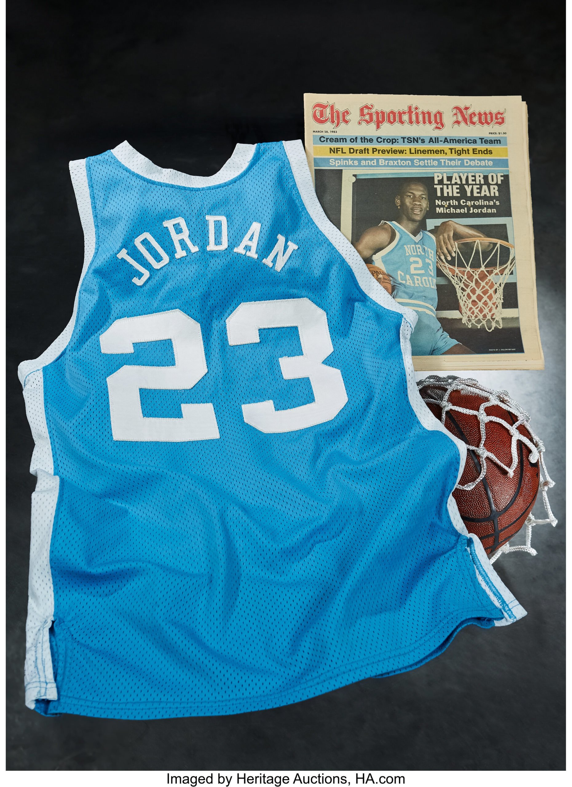 Lot Detail - Michael Jordan Signed North Carolina Tar Heels Jersey with  Coaches Upper Deck