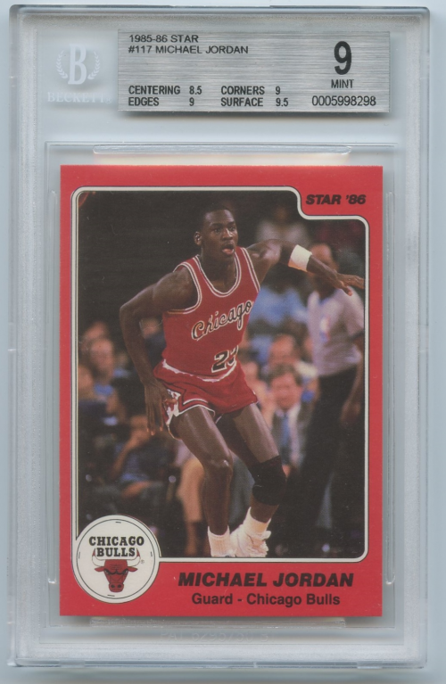 Highest Graded Autographed Michael Jordan Star Rookie Card Up for