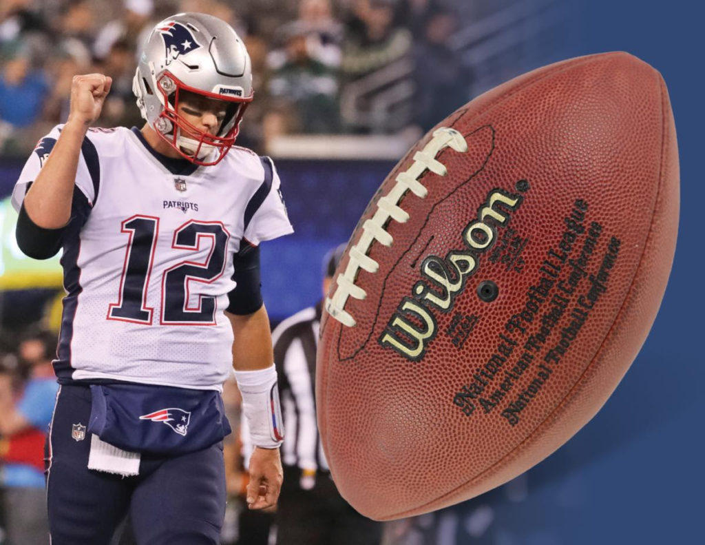 Tom Brady's 1st Touchdown Pass Ball Heads to Auction