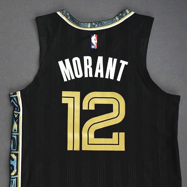 Morant's 1st Playoff Jersey Nets $21,247