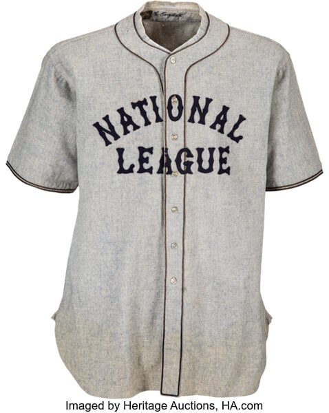 Rare Sight: 1933 NL All-Star Uniform Coming to Auction