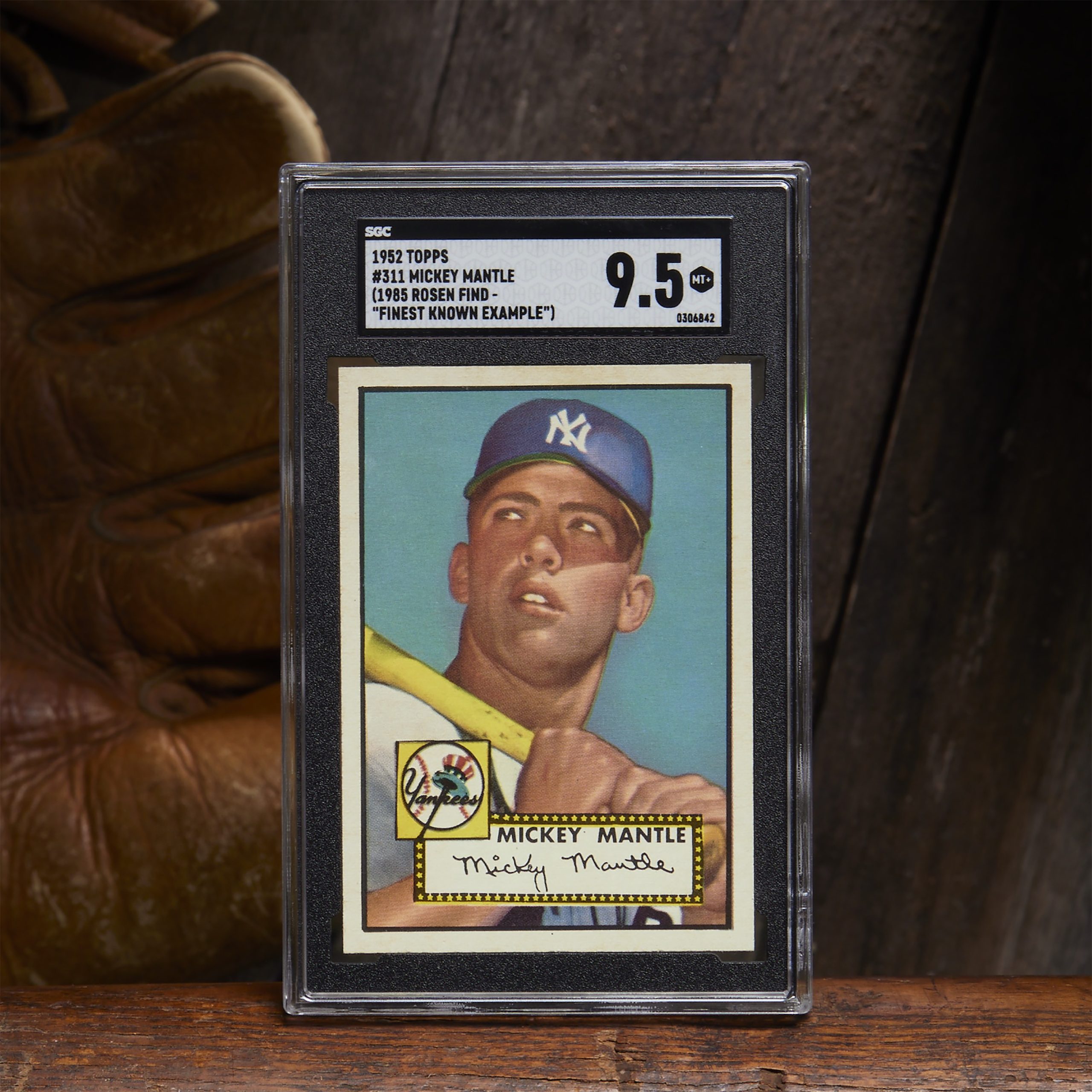 Mr. Mint Endorsed 1952 Topps Mantle from Famous Find Could Fetch