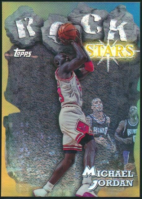 1997-98 Topps Rock Stars Puts NBA Greats on Center Stage