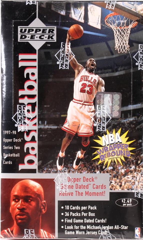Sold at Auction: MICHAEL JORDAN 1997-98 CHICAGO BULLS GAME-WORN JERSEY  SWATCH BOX!