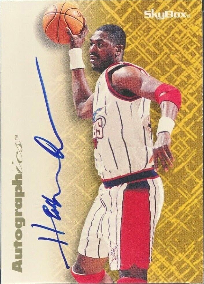 1996-97 Skybox Autographics Basketball a Landmark Release in Size 