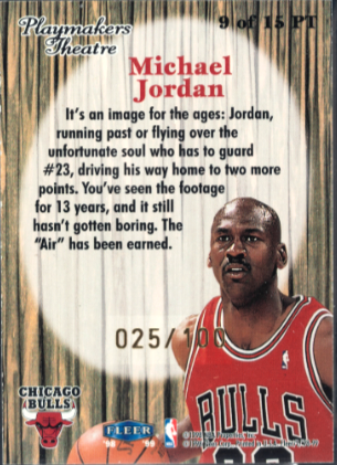 Michael Jordan Chicago Bulls 2020-21 Showtime Edition Jersey