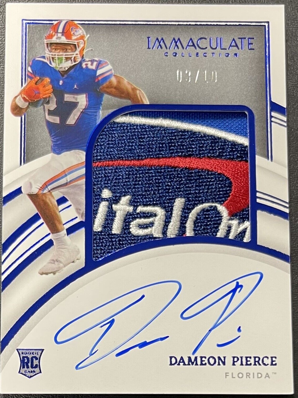 Dameon Pierce Rookie Cards on Collectors' Radar