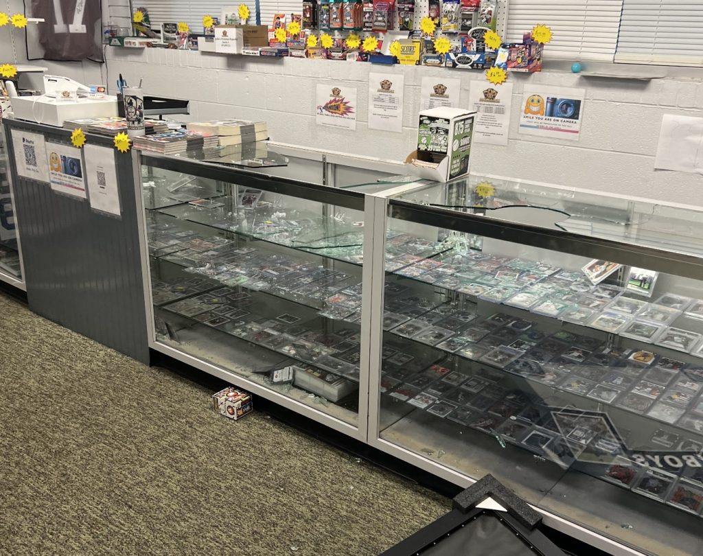 Texas Card Shop Owners, Both Veterans, Victimized by Thieves on Veterans Day