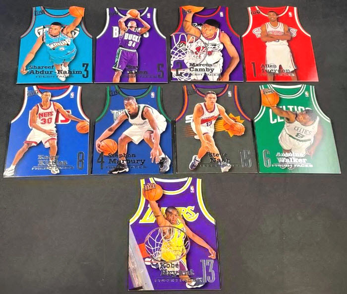 1996-97 Ultra Fresh Faces Feature Future NBA Icons