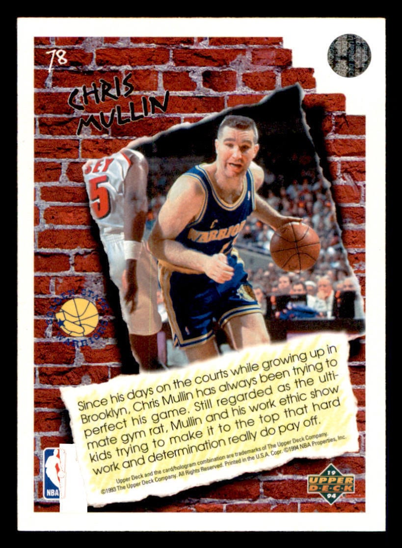 Tim Hardaway Golden State Warriors Signed 1992-93 Upper Deck 