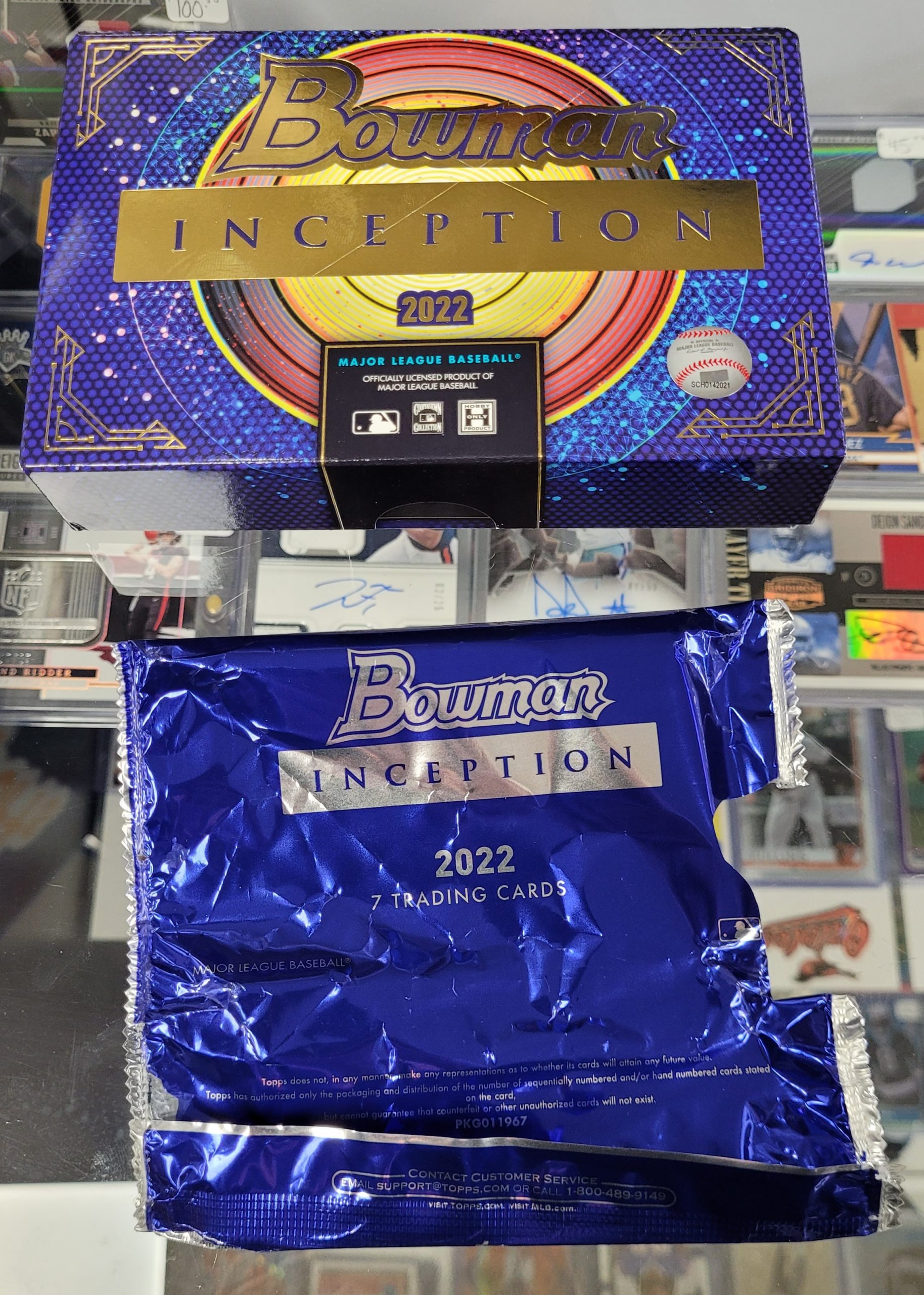 Brief Box Break 2022 Bowman Inception Baseball Hobby