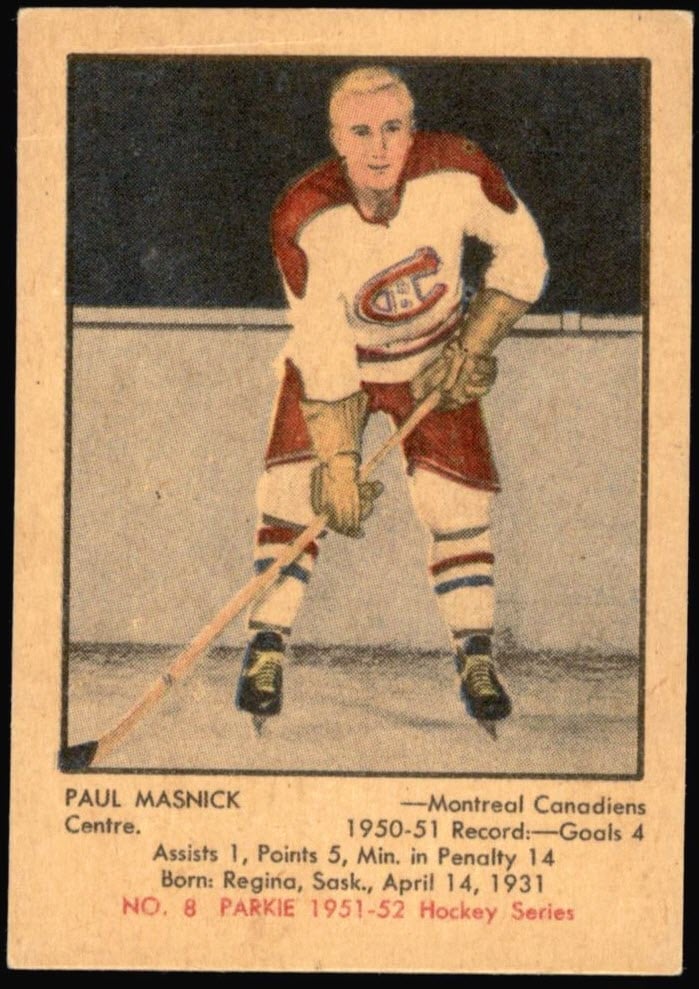 1961-62 PARKHURST NHL HOCKEY # 25 Alex Delvecchio HOF VG-EX Redwings Card