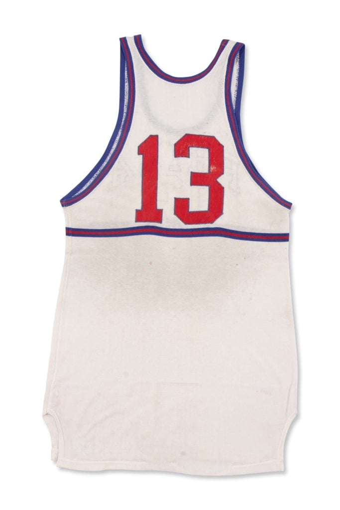 Wilt Chamberlain uniform receives $3 million offer at Collectable - Sports  Collectors Digest