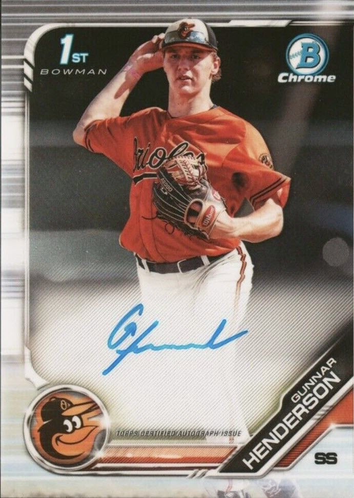 Gunnar Henderson Baseball Cards: Top Picks, Most Watched Auctions