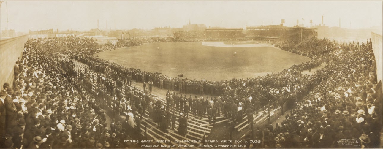 1906 Panorama Photo at Auction Captures Scene as Chicago's Hitless Wonders  Upset Cubs