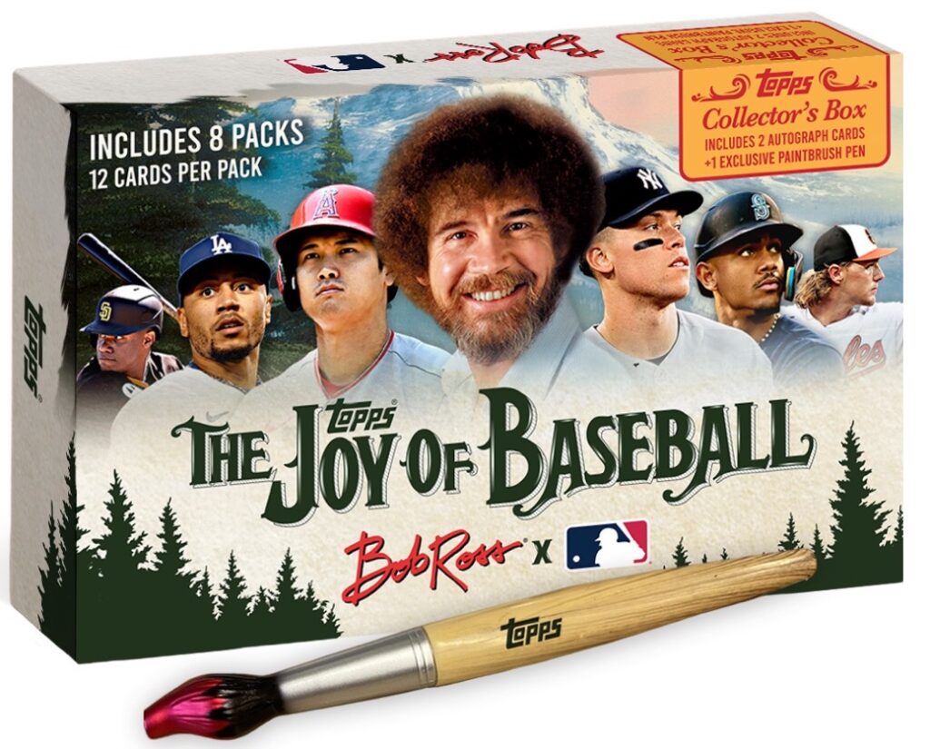 Topps' Newest Set Brings Bob Ross to Baseball