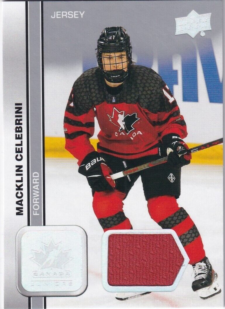 Macklin Celebrini Hockey Cards