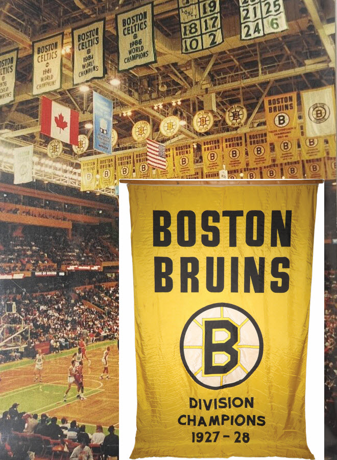 27 Years After Famed Boston Garden Auction, Bruins Banner Back on the Block