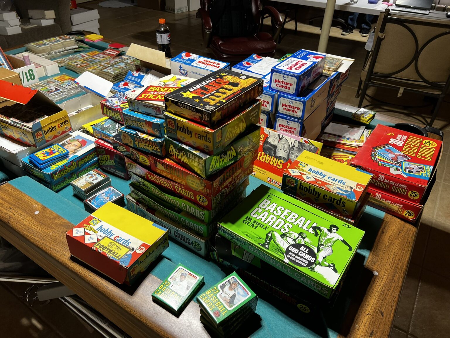 Stunning Find of Vintage Unopened Sports Card Boxes Set to Enter Market