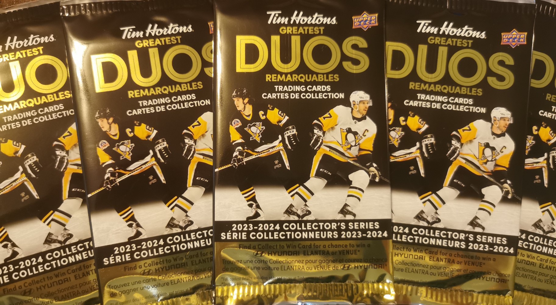 Tim Hortons Greatest Duos Hockey Card Promotion Packs 'Em In