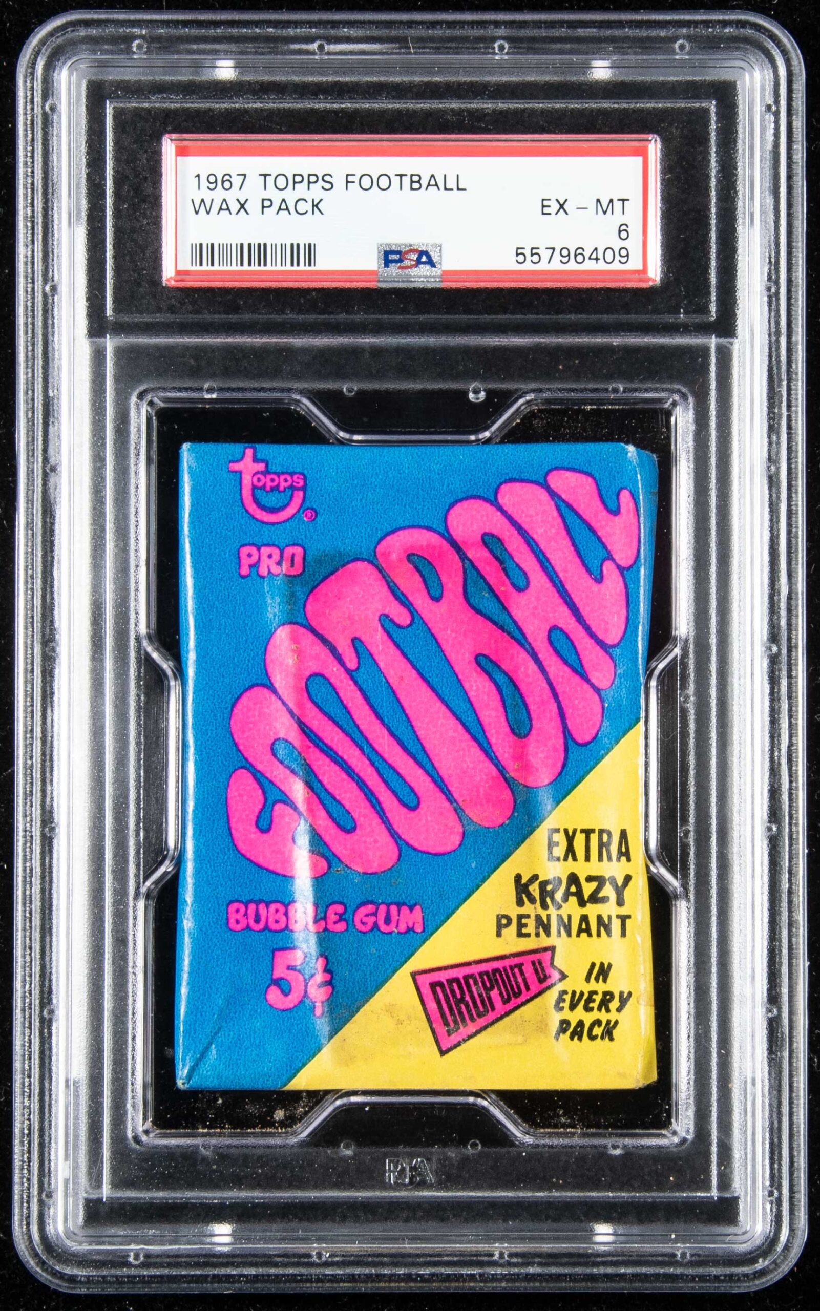 Vintage Pack Facts 1967 Topps Football