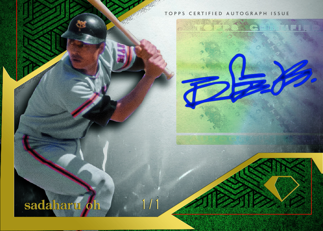 Sadaharu Oh Autographs Trickle Into Topps Card Packs