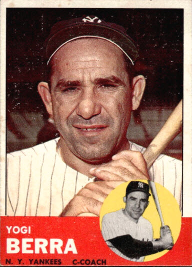 8 Great Yogi Berra Cards on His 100th Birthday