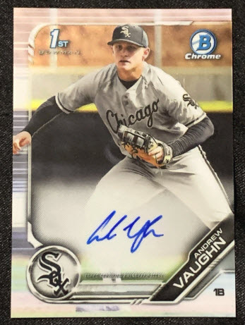 Andrew Vaughn Baseball Cards: Prospects, Rookies, Hot Auctions