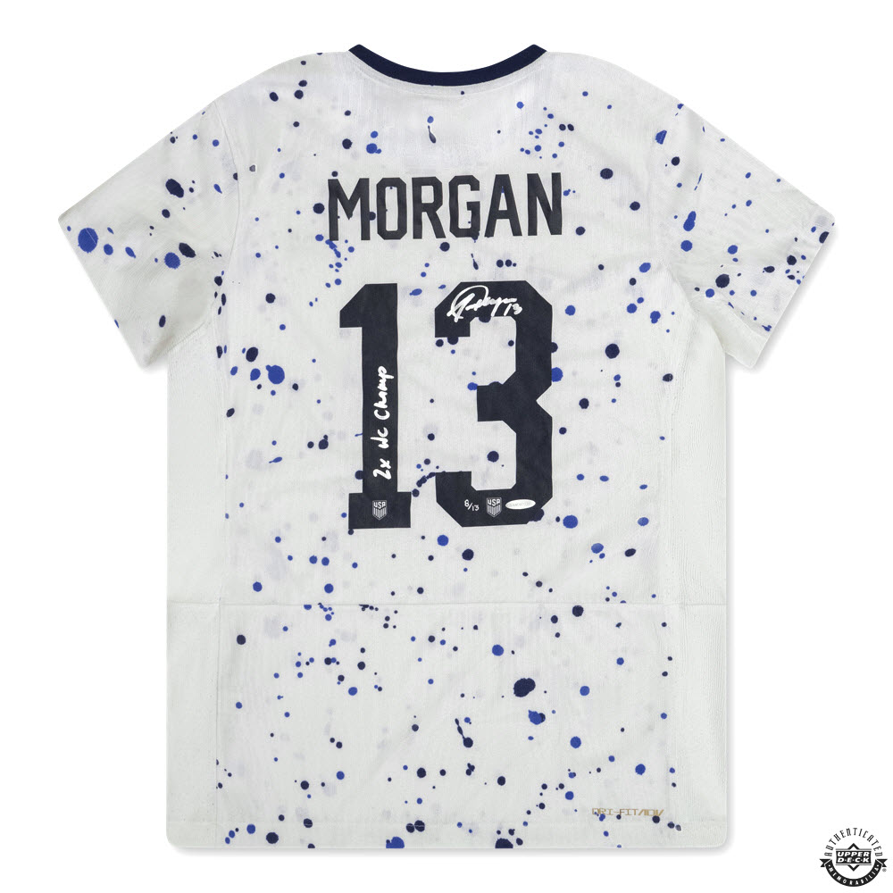 Upper Deck Signs Alex Morgan to Autograph, Card Deal