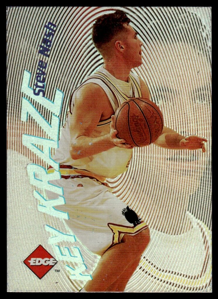 1996 Collector's Edge Rookie Rage Key Kraze Insert Was Ahead of