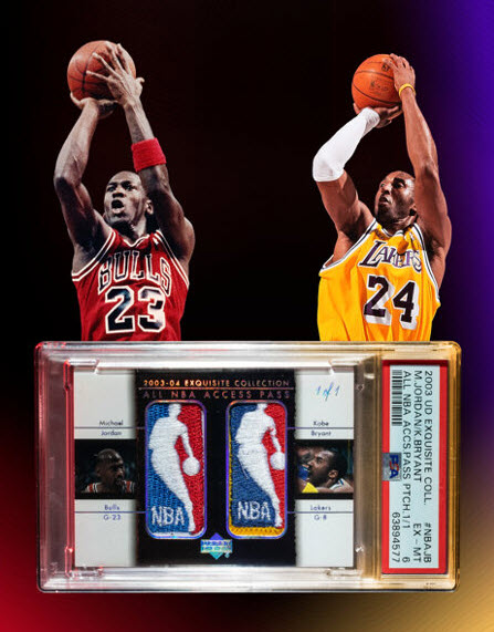 Basketball Card History: First MJ-Kobe Logoman Card Gets Its Moment