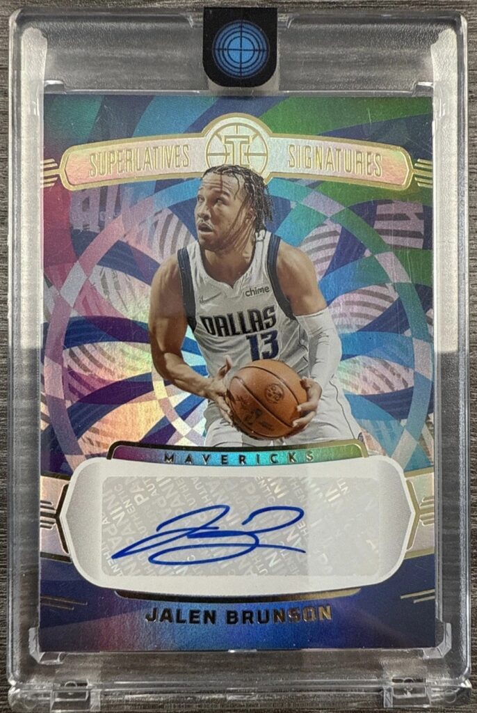 Better Than a Box: Jalen Brunson Takes 2025-26 Topps to the Rack