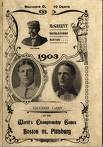 1903 World Series program