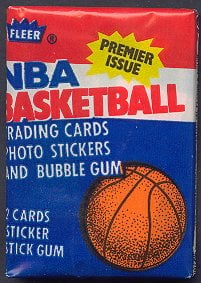 1986-87 Fleer basketball pack 