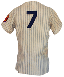 1952 Mickey Mantle game-worn jersey