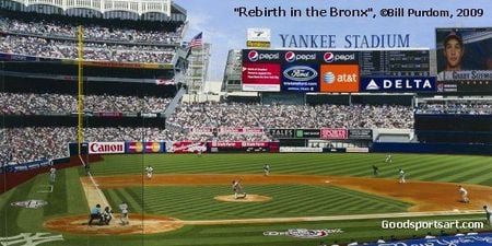 New Yankee Stadium opening art work